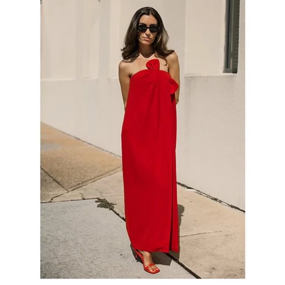 NWT Antonio Melani x Elizabeth Damrich Radziwill Strapless Crepe Dress